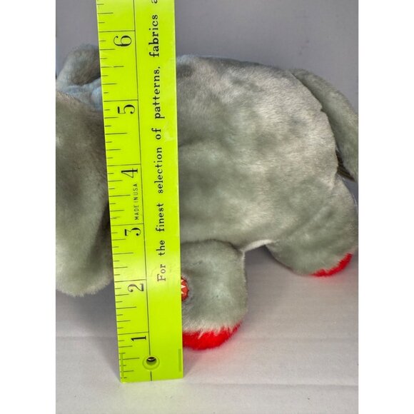Singing Vibrating Elephant Therapy Plush Stuffed Security Support Pal Pet Toy - Picture 12 of 13
